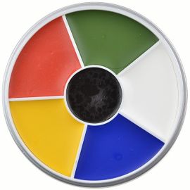 Kryolan rainbow circle multi colored supracolor.
