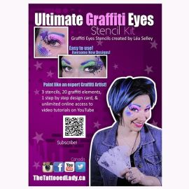 Lea Selley Ultimate Graffiti Eyes Stencil Kit