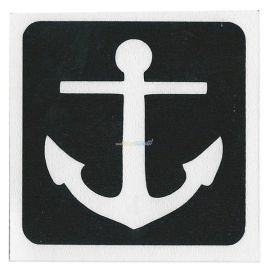 Glittertattoo Stencil Anchor (5 pack)