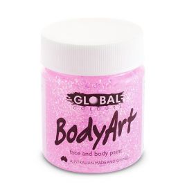 Global Bodyart Glitter Roze