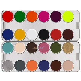 Kryolan Supracolor Palette 24 Colors