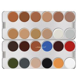 Kryolan Supracolor Palette 24 Colors (K Palette)