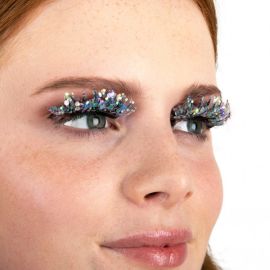 Pxp False Glitter Eyelashes|Mermaid