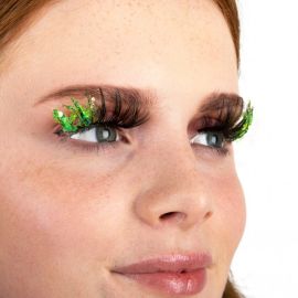 Pxp False Emerald Glitter Eyelashes|Barranquilla Style