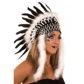 Hoofdtooi Veren Blackfoot

Een prachtige veren tooi voor de leukste carnavalsoutfit compleet te maken.Met deze veren hoofdtooi maak jij je carnaval of festival outfit helemaal compleet. 