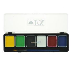 Diamond Fx 6 Colors Facepainting Pallette