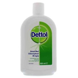 Dettol Liquid Disinfectant 500 ML


For first aid, medical & personal hygiene uses.