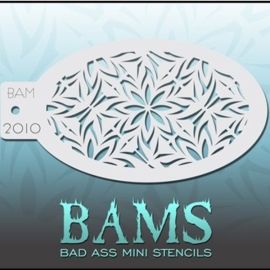Bad Ass Bams FacePaint Stencil 2010