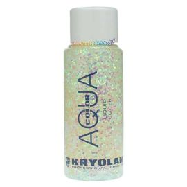 Kryolan Liquid Aquacolor Glitter Pearl Green 30ml