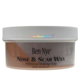 Ben Nye Nose & Scar Wax Brown 

Ben Nye's Nose & Scar Wax manipulates the appearance of real skin to imitate all sorts of fleshly distortions! Feign a broken nose, a witch's chin or bullet holes with this moldable yet firm medium