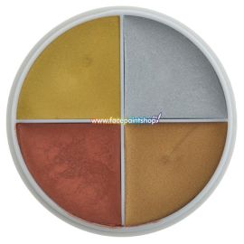 Ben Nye Lumiére Metallic Wheel
Ben Nye Creme Paint provide beautiful and brilliant colors for fashion, face painting or stage. Safe to use on eyes, face and body.