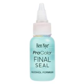 Ben Nye Final Seal

This popular sealer keeps makeup waterproof and in place for hours. Spray over powdered creme makeup, clown makeup and special effects designs for a lasting finish.
