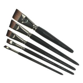 Facepaintshop Angular Brush Set 5pc

The Facepaintshop Brushes are professional synthetic face painting brushes.