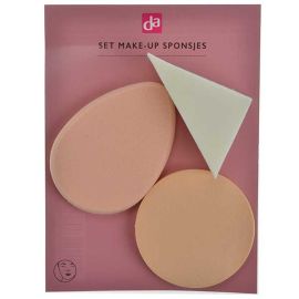 Set Make-Up Sponges are suitable for the even application of foundation. Can be used very frequently due to the different shapes.