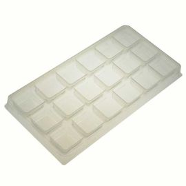 Clear Plastic Trays 18 Compartments