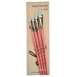 Aliyah Flora Brush Set 4 pcs