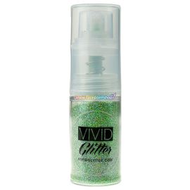 Vivid Glitter Fine Mist Pump Spray Galaxy Green