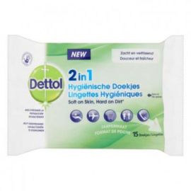 Dettol 2in1 Wipes

Dettol Hygienic Wipes have an antibacterial effect and help to prevent the spread of bacteria.