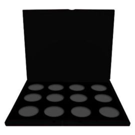 EMPTY PRO PALETTE WITH FAB 12 COLOR INSERT