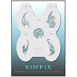Bad Ass Bam-Pax Tribal Stencil