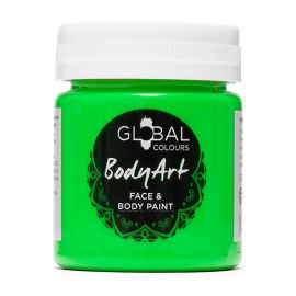 Global Face & BodyArt Liquid Paint UV Green 45ml