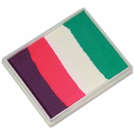Tag Splitcake Bubble Gum

Een splitcake is een schminkdoosje met verschillende kleuren. Ze worden gebruikt om in een handomdraai met 1 penseelstreek de mooiste kleurcombinaties neer te zetten.