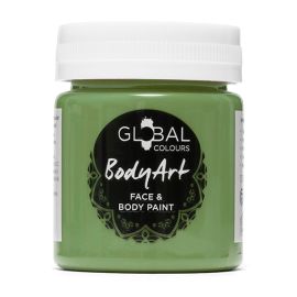 Global Bodyart Liquid Paint Olive Green 45ml