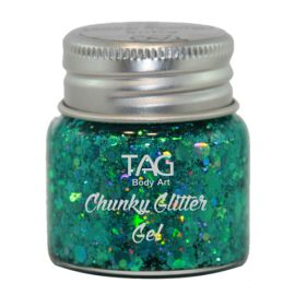 Tag Chunky Glitter Gel Aqua