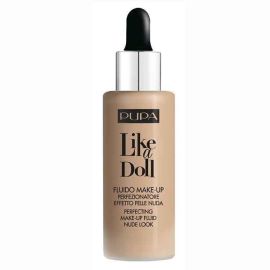 Pupa Like A Doll Make-Up Fluid 040

LIKE A DOLL, Pupa’s foundation, is fluid, very light and “weightless”, with unique sensoriality.