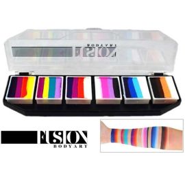 Fusion Body Art Spectrum Rainbow Splash Palette