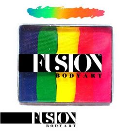Fusion Bodyart Rainbowcake Neon Rainbow 50gr