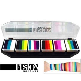 Fusion Body Art Spectrum Rainbow Burst Palette