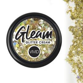 Vivid Chunky Glitter Cream Gold Dust