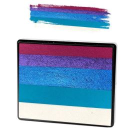 Lenore Koppelman's Blue Orchid Rainbow Cake