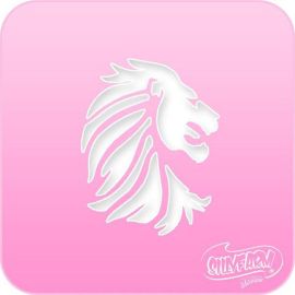 Facepaint Stencil Sillyfarm Lion