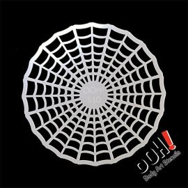 oOh Body Art Spiderweb Stencil

OOh Facepainting stencils are designed to be symmetrical so you can just turn and rotate the stencils to go right around the face.