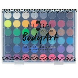 Global All You Need Grande Palette 48 Colors

Global Colours' face and body paint is a painter's dream come true.