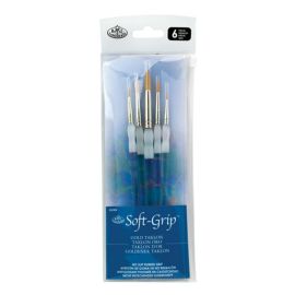 Royal Brush Soft Grip Set 5 Brushes Sg303-3t