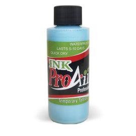 ProAiir is the most durable temporary airbrush tattoo ink ever made. ProAiir is an alcohol-oil based tattoo ink that's manufactured in the United States using only FDA approved cosmetic grade dyes and pigments. ProAiir is waterproof and lasts up to 14 day