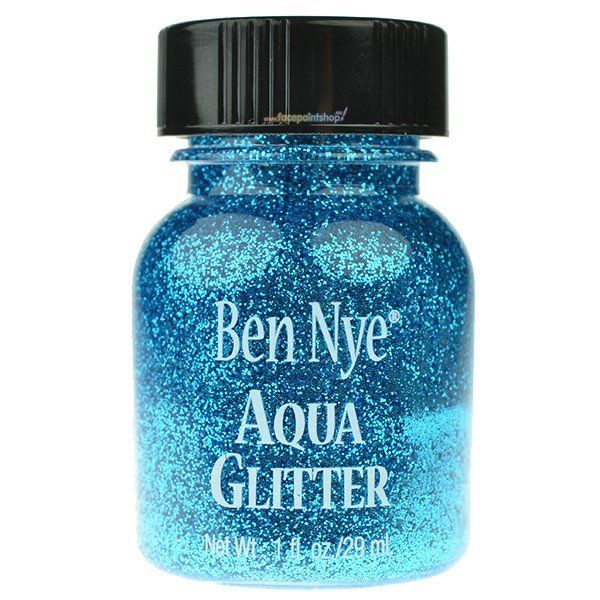Ben Nye Aqua Glitter Blue