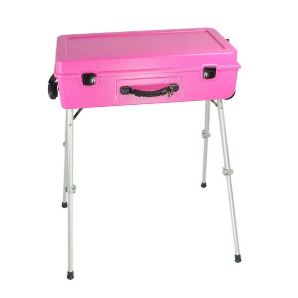Craft-N-Go Workstation Pink With Accessoires