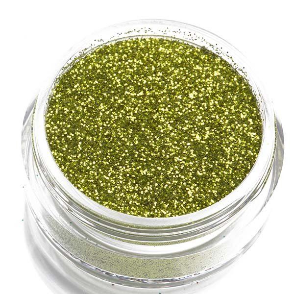 Glimmer Glitter Jars Lime Green