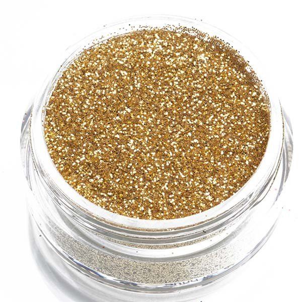 Glimmer Glitter Jars Pale Gold