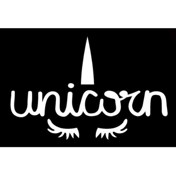 Glittertattoo Stencil Unicorn Glam  (5 pack)