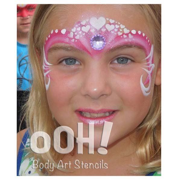 oOh Body Art Stencils C02