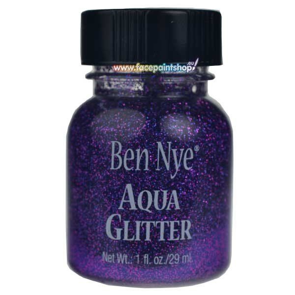 Ben Nye Aqua Glitter Purple