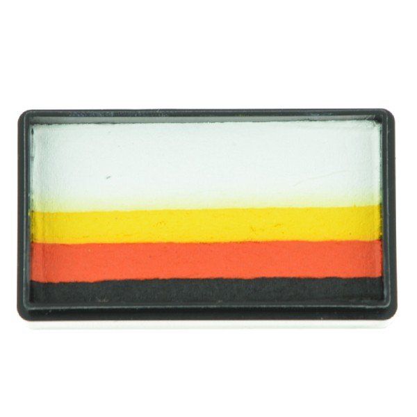 Arty Brush Candy Corn Cake