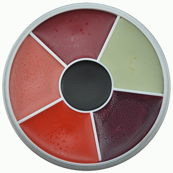 Kryolan Rainbow Circle Supracolor Burn & Injury