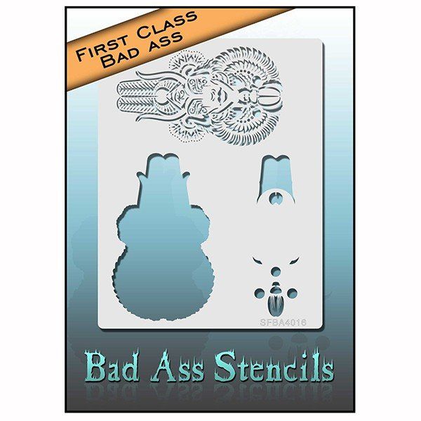 Bad Ass First Class Stencil (21356)