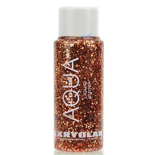 Kryolan Liquid Aquacolor Glitter Copper